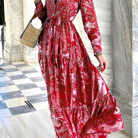 Robe Très Longue Bohème - Nora