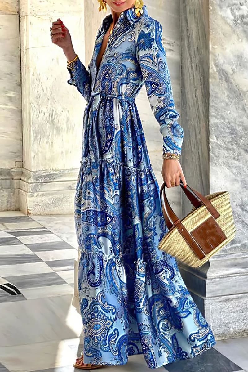 Robe Très Longue Bohème - Nora