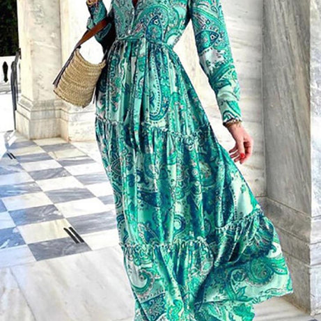 Robe Très Longue Bohème - Nora