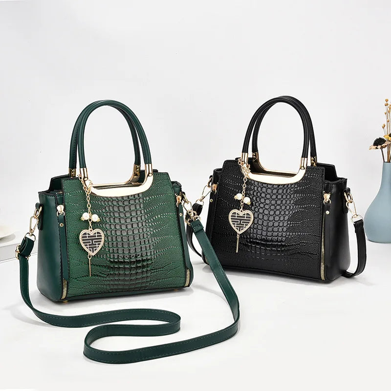 Sac à Main Effet Croco