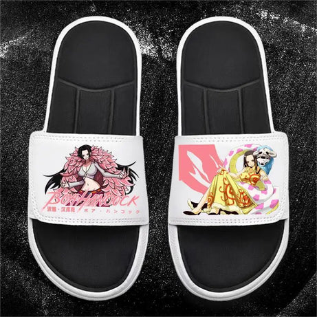 Chaussure manga one piece - Chaussons confortables style plat inspirés de