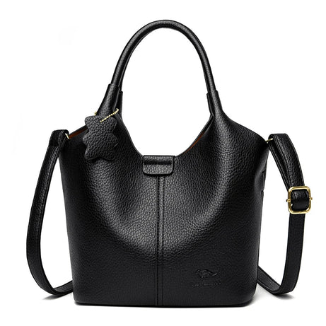 Sac à Main Noir Luxe avec Bandoulière