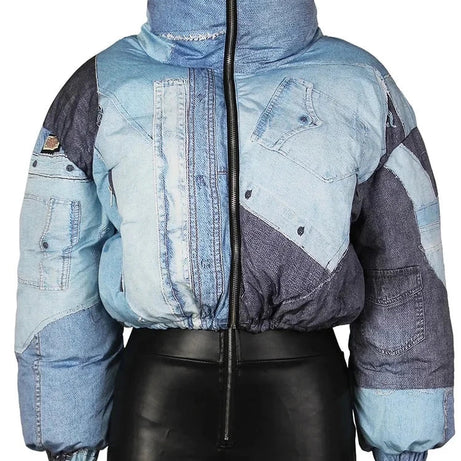 DOUDOUNE EN DENIM DOUBLE DUVET