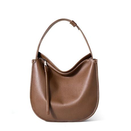Sac à main cuir marron bandoulière