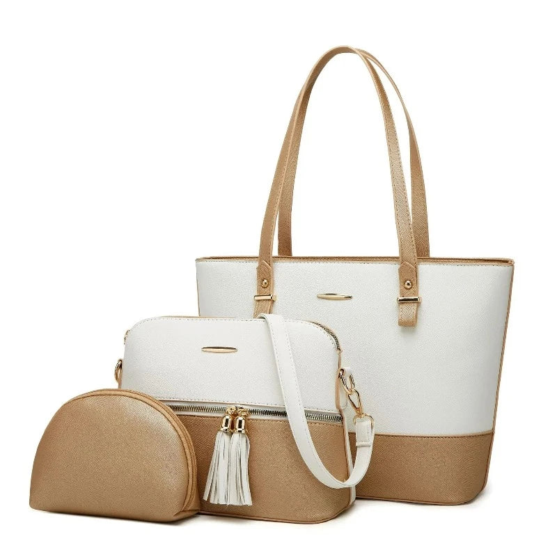 Sac Cabas Femme 3 pièces