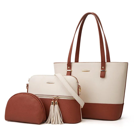 Sac Cabas Femme 3 pièces