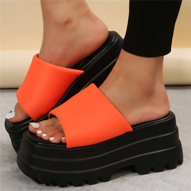Nylon-Keilsandalen für Damen - Voot
