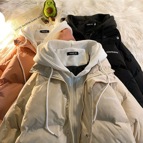 Doudoune en coton multifonctionnel pour femme