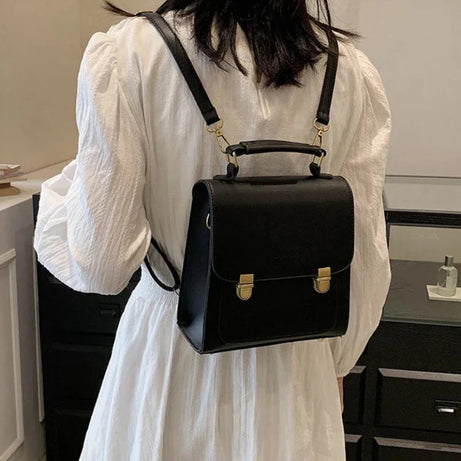 Sac Cartable Femme Carré et Vintage