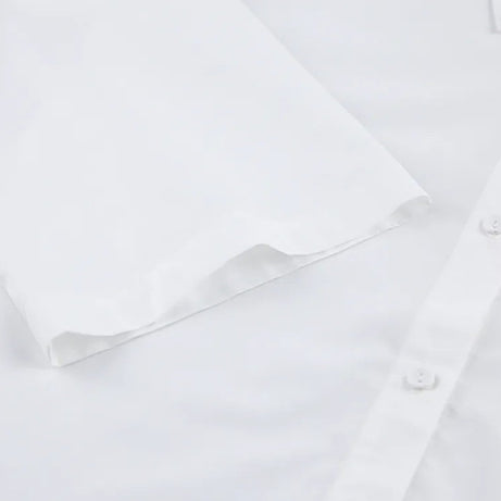 Weiße Schnürbluse für Damen Otten