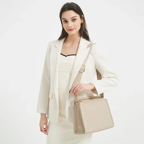 Sac à main cuir marron femme bandoulière