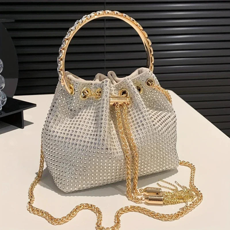 Sac Femme Bourse Luxueux à Strass