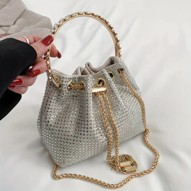 Sac Femme Bourse Luxueux à Strass