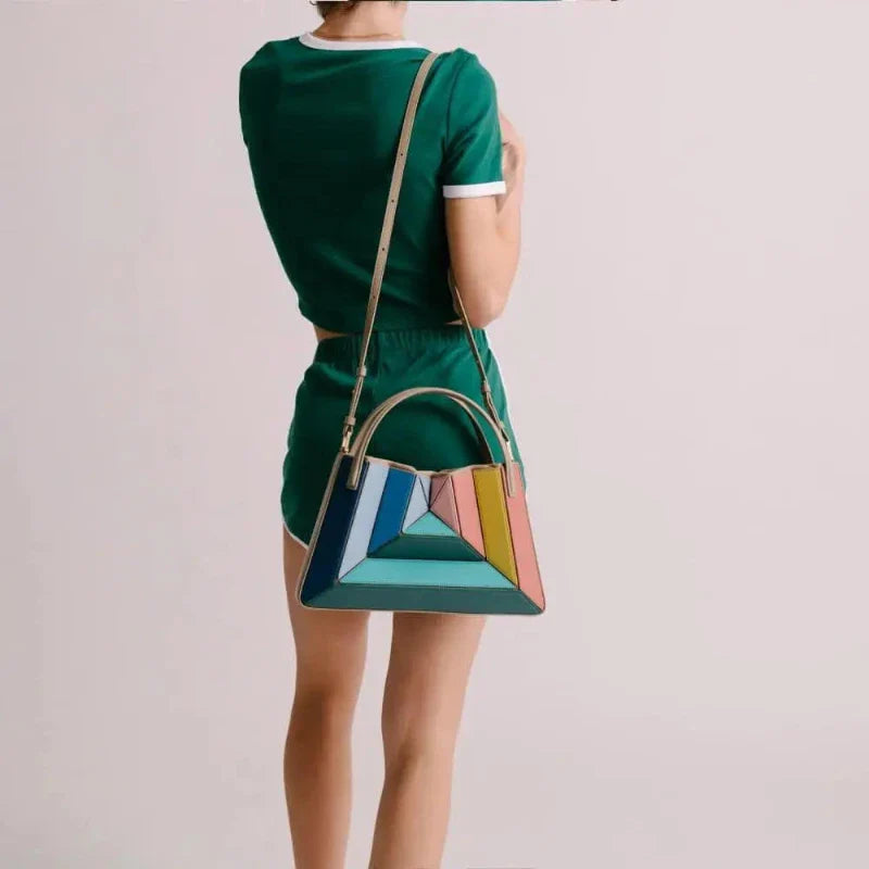 Sac à Main Design Géométrique Audacieux