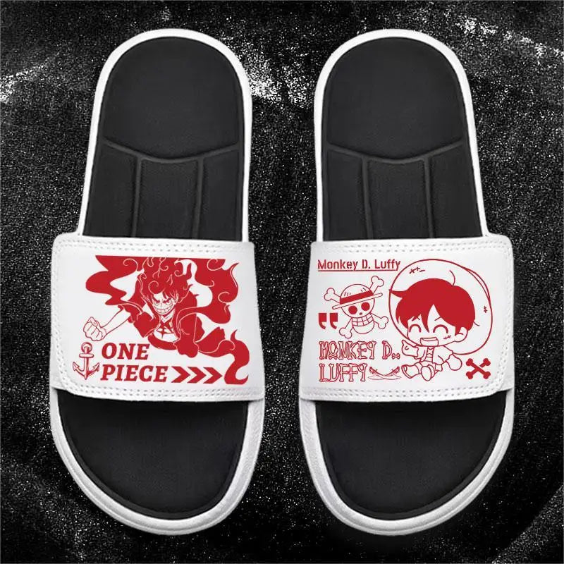Chaussure manga one piece - Chaussons confortables style plat inspirés de