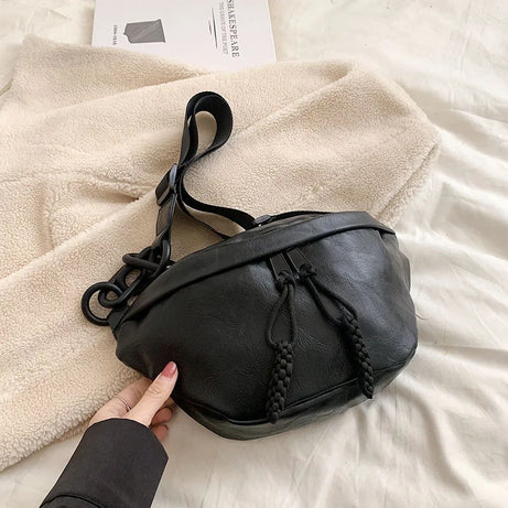 Sac à main banane cuir