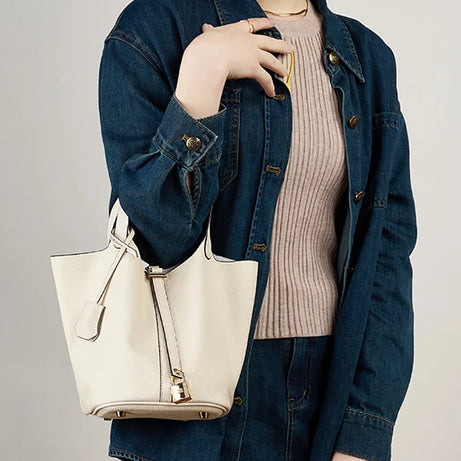 Sac Femme Bourse Chic et Blanc