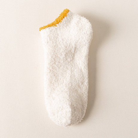 Chaussettes femme antidérapantes moelleuses