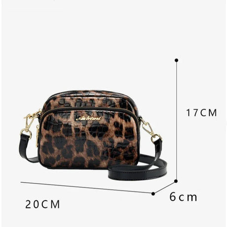 Sac à Main Luxueux à Imprimé Léopard