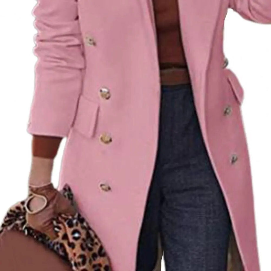 Zweireihige Wolljacke für Damen