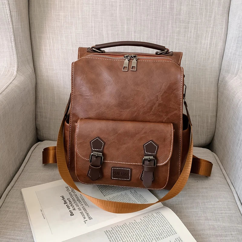 Sac Cartable Femme de Style Vintage