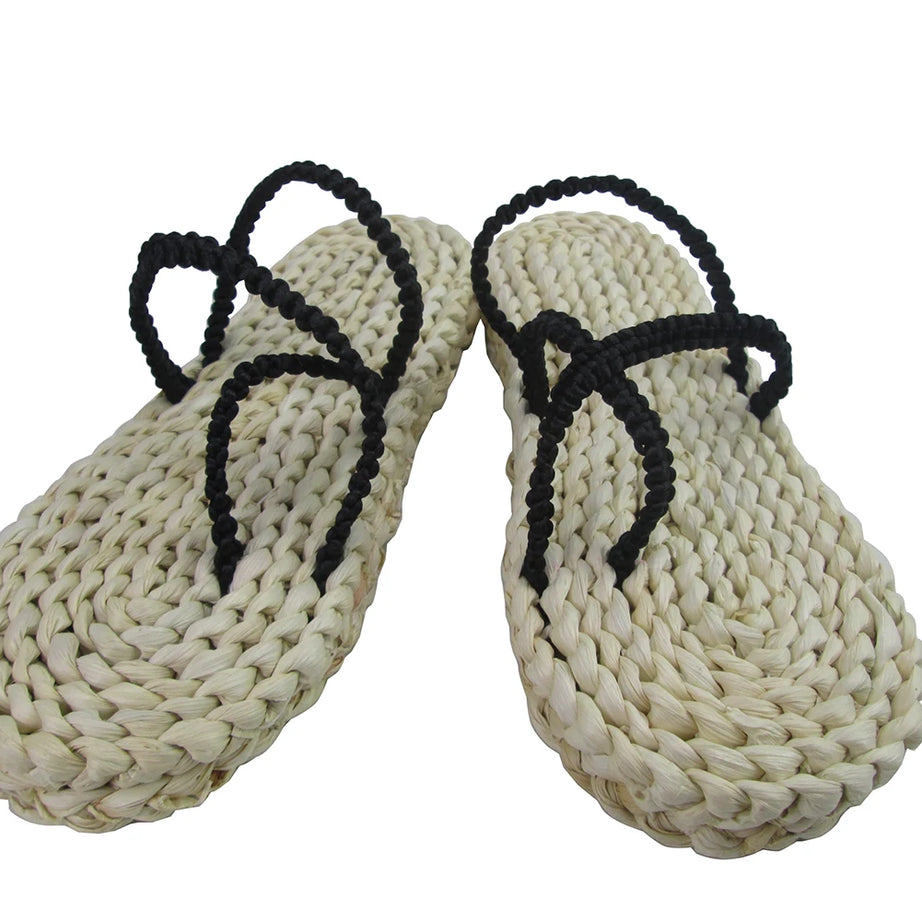 Brdwn Luffy Cosplay shoes straw sandals Slippers