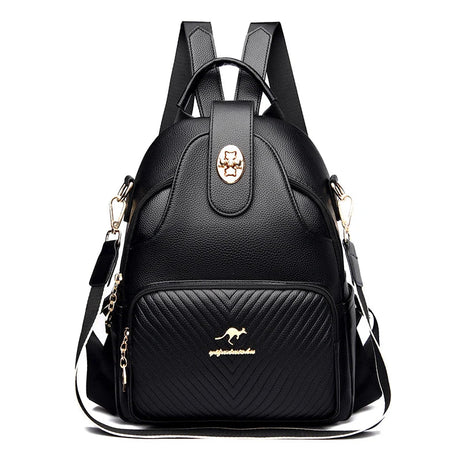Sac à Main et à Dos Femme Robuste et Multipoches