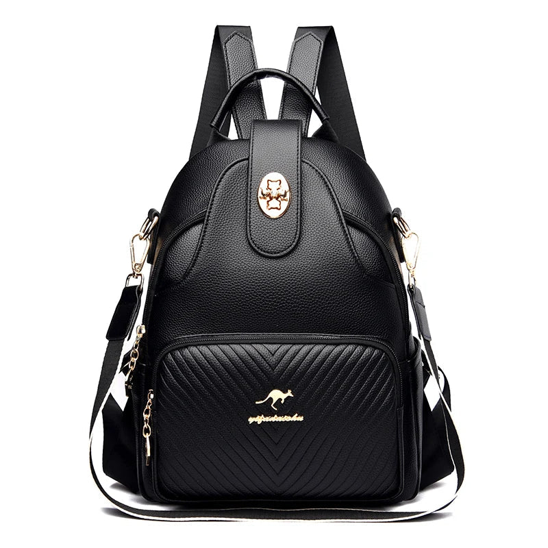 Sac à Main et à Dos Femme Robuste et Multipoches