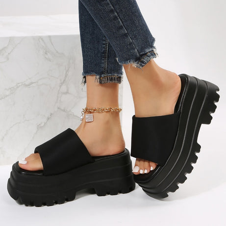 Nylon-Keilsandalen für Damen - Voot