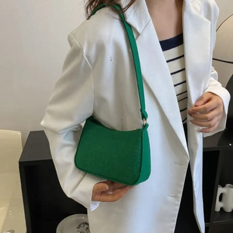 Sac à main épaule femme en feutrine