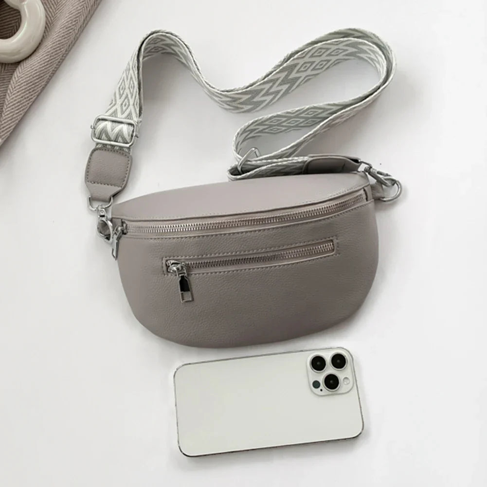 Sac à main banane pour femme avec bandoulière