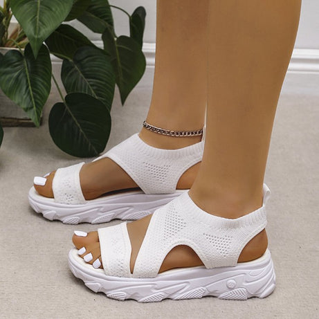 Sandales d'Été en Maille pour Femme - Gladiateur