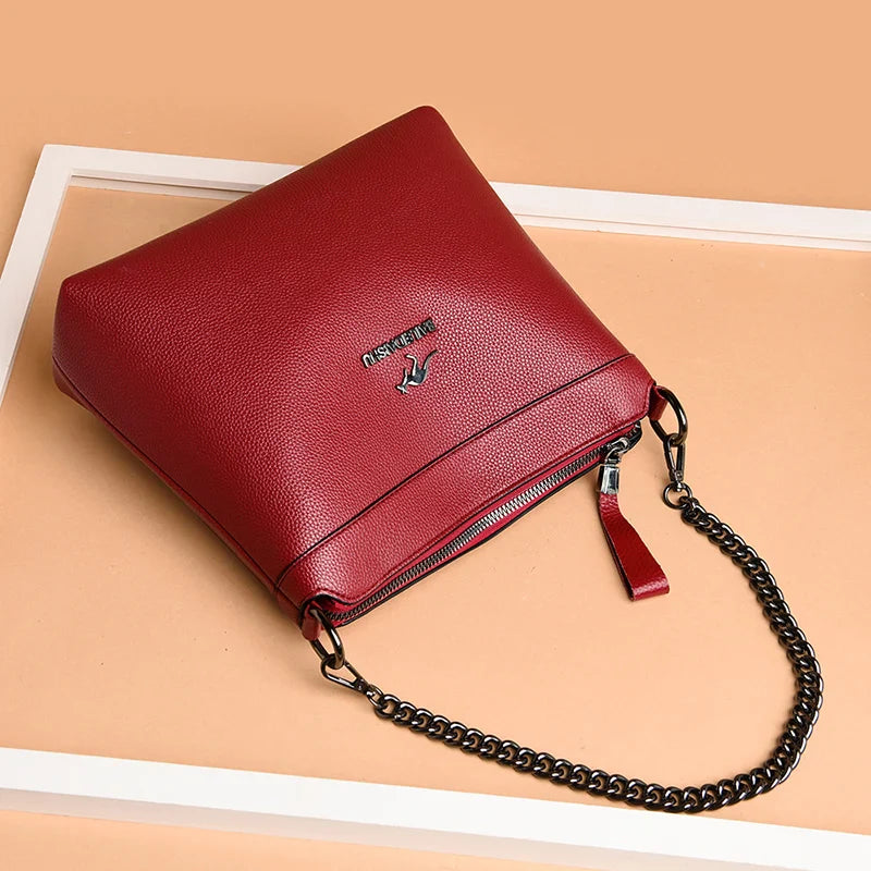 Sac à Main PU avec Chaîne