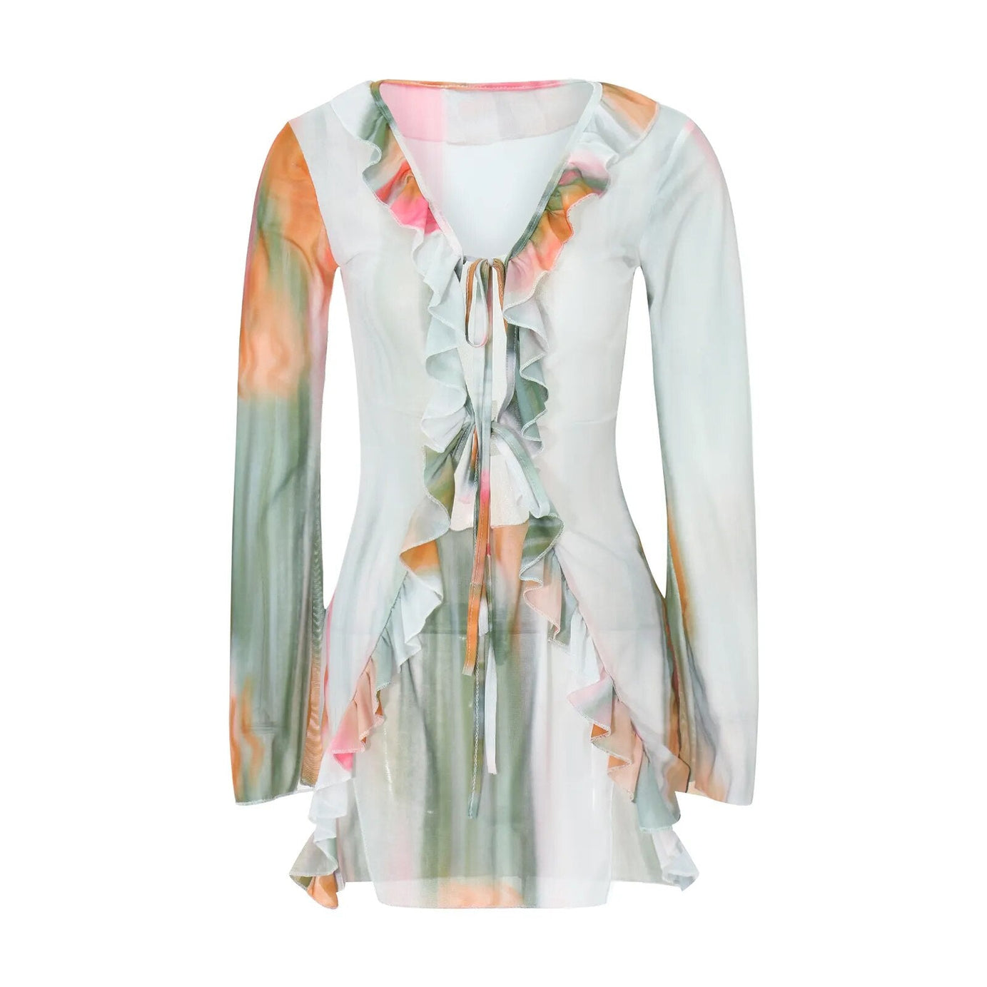 Valentinia – Langärmliges Abend-Minikleid für Damen