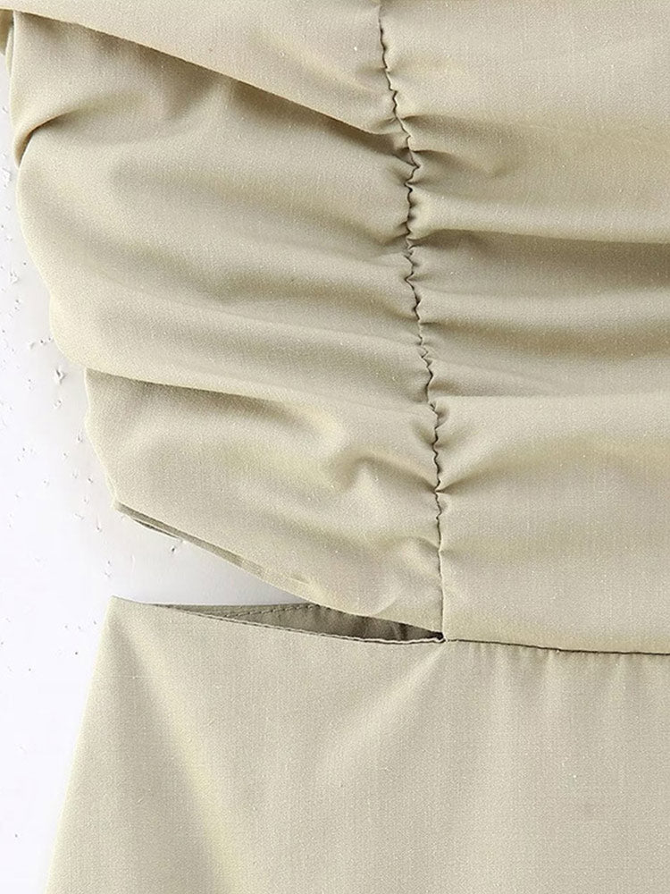 Elegantes trägerloses Midi-Abendkleid für Damen – Batty
