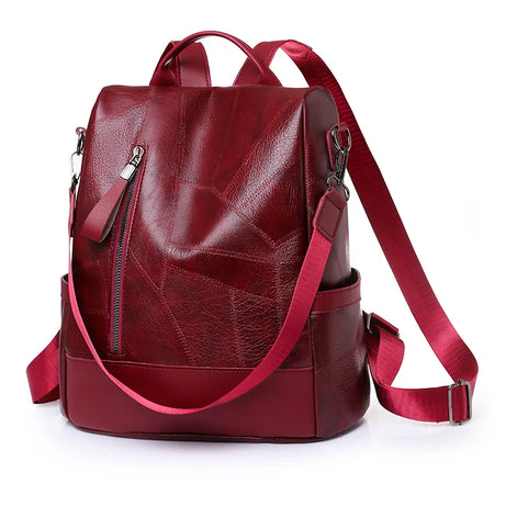 Sac à dos et à main femme cuir souple