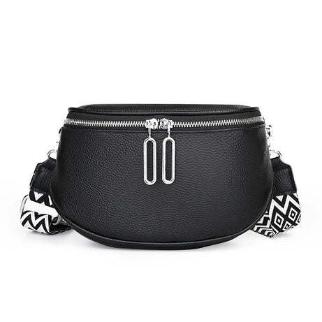 Sac à main banane cuir femme