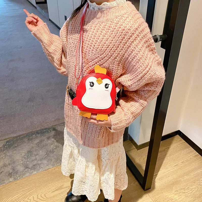 Petit sac à main enfant pingouin