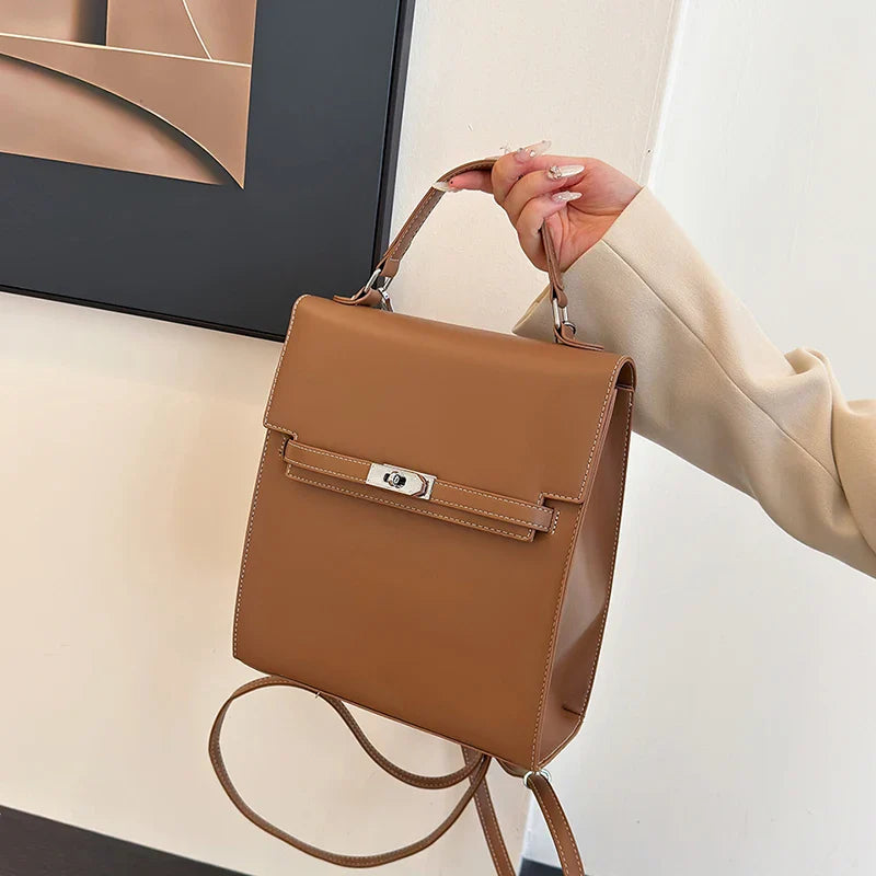 Sac à Main et à Dos Femme Élégant et Carré