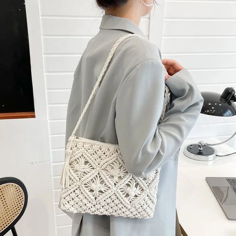Pochette sac à main crochet