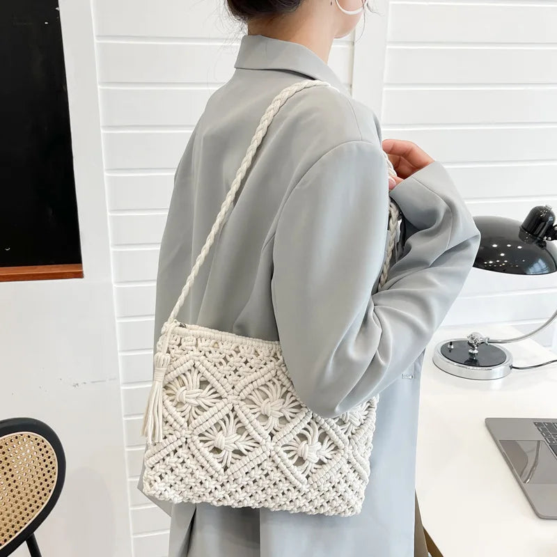Pochette sac à main crochet