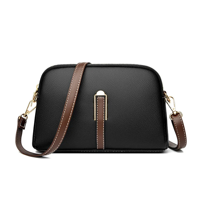 Sac à Main à Bandoulière Design et Élégant Noir