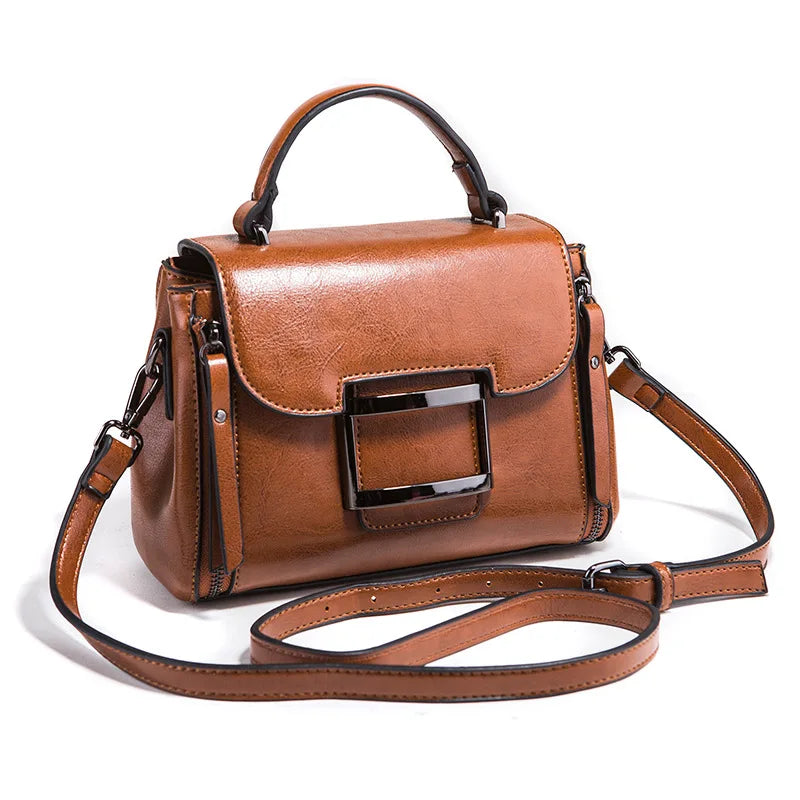 Sac a Main Femme Bandoulière Vintage Marron