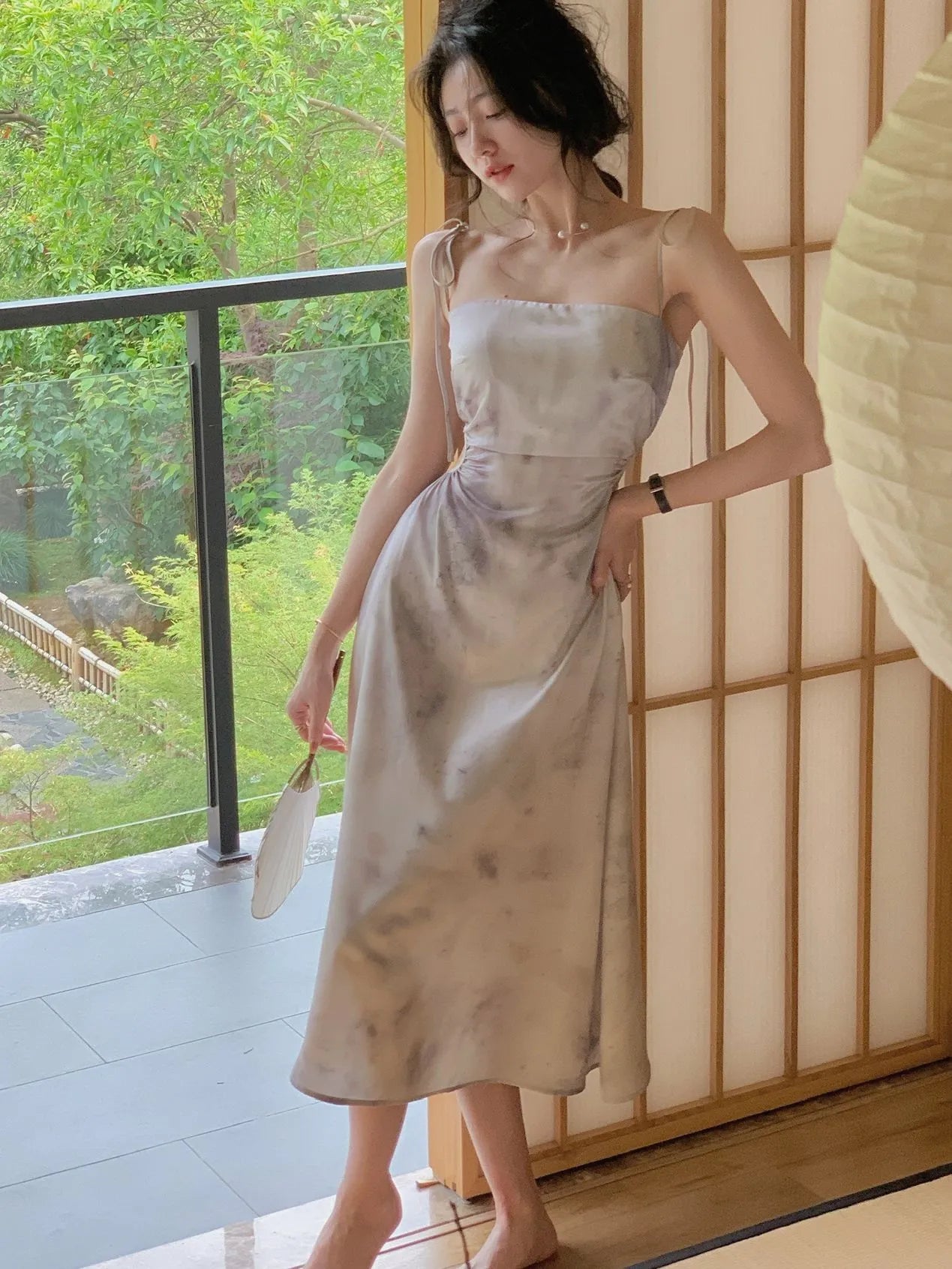 Nina – Mittellange Abendkleider aus Satin für Damen