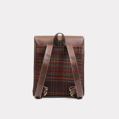 Sac Cartable Femme Rétro à Carreaux