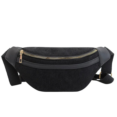 Sac à main banane velours