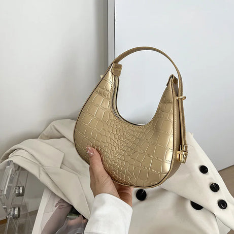 Sac à main doré hobo