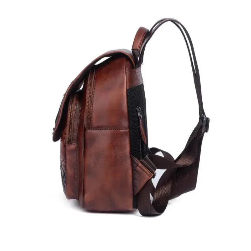 Sac à Main et à Dos Femme Vintage avec Dessin