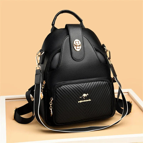Sac à Main et à Dos Femme Robuste et Multipoches