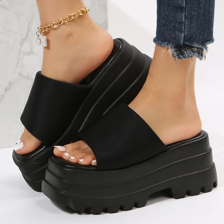 Nylon-Keilsandalen für Damen - Voot